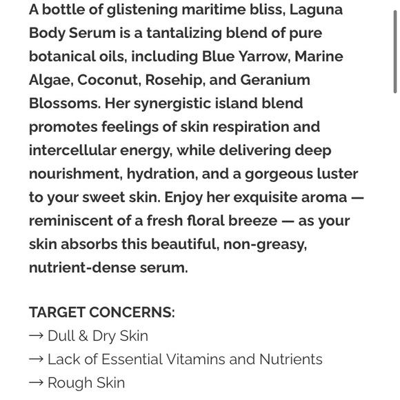 🎀EARTH HARBOR LAGUNA Replenishing Body Serum - Picture 10 of 12